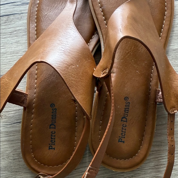 Pierre Dumas Brown Sandals - Picture 2 of 4